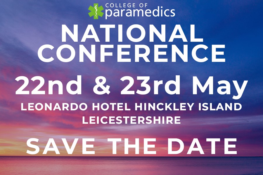 College of Paramedics National Conference 2024